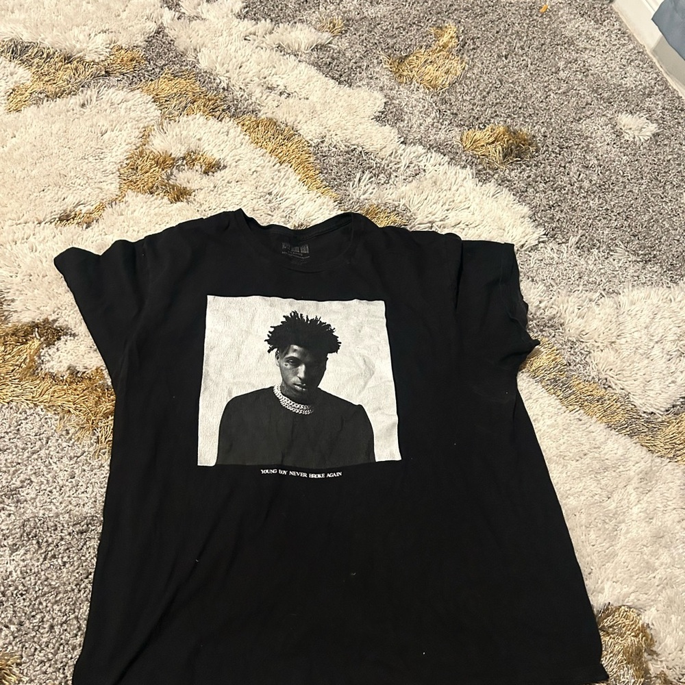 New Look Black Graphic Tee